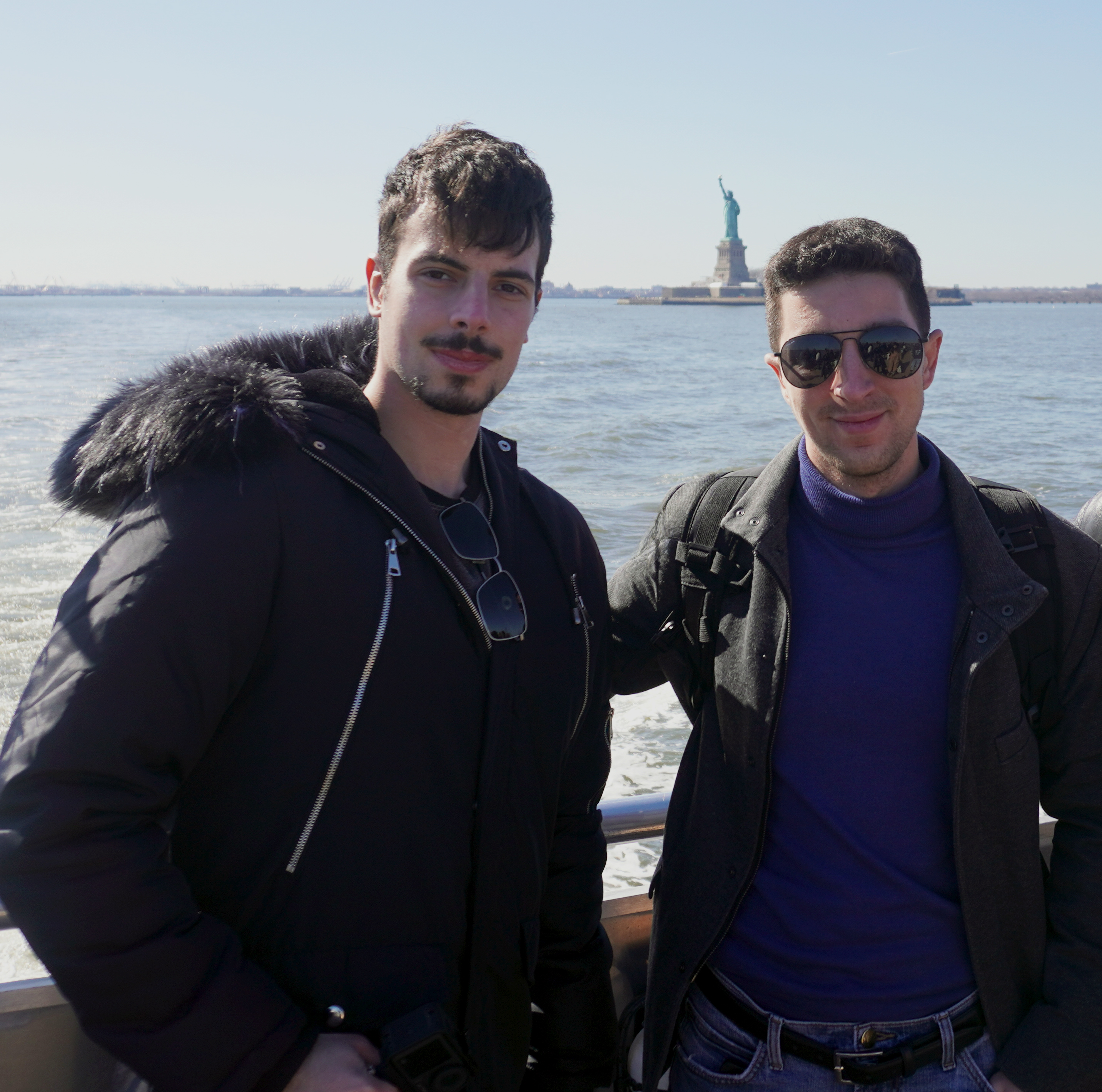 About LexisByte founders Panagiotis and Dionysis